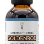 Extrato Líquido de Goldenrod Sem Álcool Secrets of the Tribe - Suporte Natural para o Bem-Estar - 6