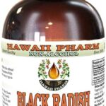 Extrato Líquido de Rabanete Preto Hawaii Pharm - 118ml Sem Álcool para Saúde Digestiva e Detoxificação