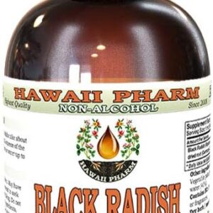 Extrato Líquido de Rabanete Preto Hawaii Pharm - 118ml Sem Álcool para Saúde Digestiva e Detoxificação