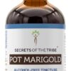 Tintura de Calêndula Sem Álcool Secrets of the Tribe - Suporte Digestivo e Natural 652 mg