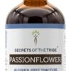 Extrato de Flor de Maracujá Sem Álcool Secrets of the Tribe - 120ml de Ervas Naturais para Relaxamento e Bem-Estar