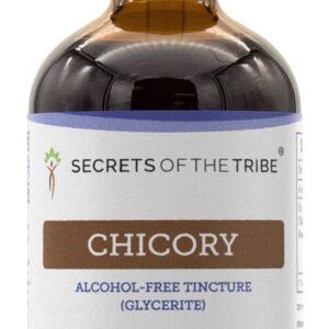 Extrato Líquido de Chicória Sem Álcool Secrets of the Tribe - Tônico Natural de Raiz de Chicória 120ml