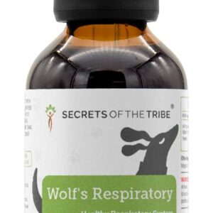 Wolf's Respiratory - Suplemento Natural para Saúde Respiratória em Cães com Extrato de Ervas
