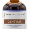 Extrato de Gentiana Orgânica Secrets of the Tribe - Alta Potência e Sem Álcool (120ml)