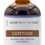 Extrato de Gentiana Orgânica Secrets of the Tribe - Alta Potência e Sem Álcool (120ml)