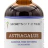 Tintura de Astrágalo Sem Álcool Secrets of the Tribe - Extração Natural para Maior Imunidade e Vitalidade