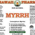 Extrato Liquido de Mirra Hawaii Pharm - Glicerina Vegetal Sem Álcool 60ml - Suporte Natural e Artisanal - 2