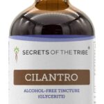 Extrato Líquido de Coentro Sem Álcool Secrets of the Tribe - Suplemento Natural para Bem-Estar Digestivo
