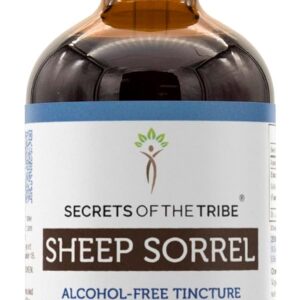 Extrato de Folha de Azedinha Sem Álcool Secrets of the Tribe - 120ml de Ervas Naturais e Potentes