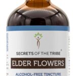 Extrato Líquido de Flores de Sabugueiro Sem Álcool Secrets of the Tribe - Suporte Natural para Saúde e Bem-Estar