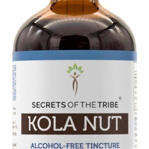 Extrato de Noz de Kola Sem Álcool Secrets of the Tribe - 120ml - Energizante Natural e Antioxidante