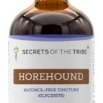 Extrato Líquido de Horehound Sem Álcool Secrets of the Tribe - 120ml de Erva Secas e Natural