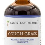 Extrato de Grama de Couch Sem Álcool Secrets of the Tribe - 120ml de Raiz Secas para Saúde Natural