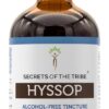 Extrato Líquido de Hyssop Sem Álcool Secrets of the Tribe - Qualidade Pristine e Natural (118ml)