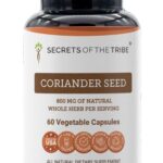 Semente de Coentro Secrets of the Tribe 120 Cápsulas - Suplemento Orgânico e Natural 1000 mg - 7