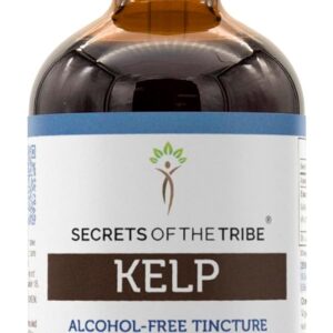 Extrato Líquido de Kelp Alcohol-Free Secrets of the Tribe - Suporte Nutricional Natural e Rico em Nutrientes