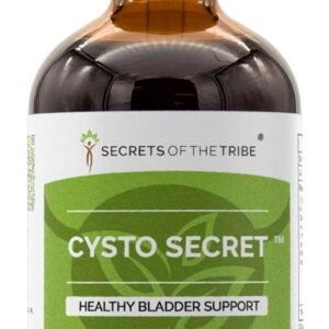 Cysto Secret Secrets of the Tribe - Extrato Herbal Sem Álcool para Saúde da Bexiga 120ml