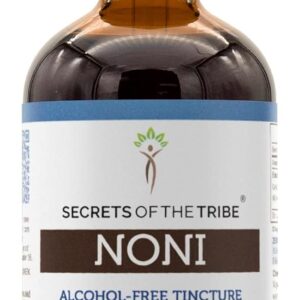 Extrato Líquido de Noni Sem Álcool Secrets of the Tribe - 100% Natural e Sem Aditivos