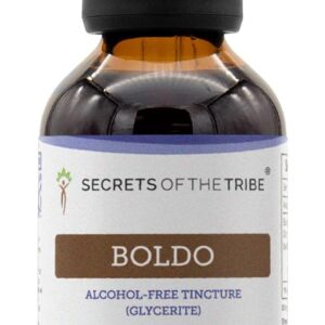 Extrato de Boldo Orgânico Secrets of the Tribe - Alta Potência e Sem Álcool (59ml)