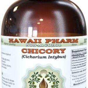 Extrato Líquido de Chicória Hawaii Pharm - Suplemento Herbal Natural Sem Álcool 60ml