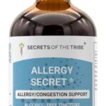 Extrato Natural Sem Álcool Secrets of the Tribe - Suporte para Alergias e Congestão Respiratória
