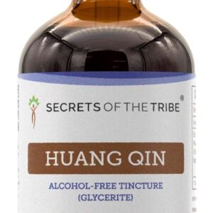 Extrato Líquido Huang Qin sem Álcool - Suplemento Natural de Raiz de Scutellaria 120ml