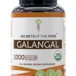 Galanga Orgânica Secrets of the Tribe - Cápsulas Vegetarianas com Raiz de Galanga Dried 120 Cápsulas - 7