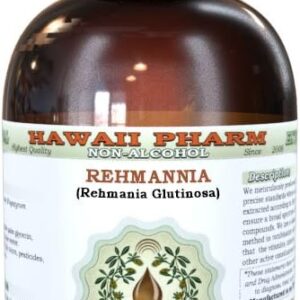 Extrato Líquido de Rehmannia Sem Álcool Hawaii Pharm - Suporte Fisiológico Potente 60ml
