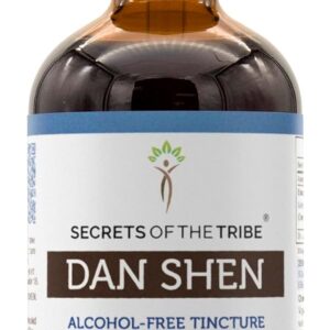 Extrato de Raiz de Salvia Miltiorrhiza Sem Álcool Secrets of the Tribe - 120ml de Pureza e Energia Natural