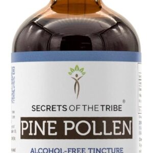 Extrato de Pólen de Pinheiro Sem Álcool Secrets of the Tribe - 120ml de Pureza Natural e Qualidade Superior