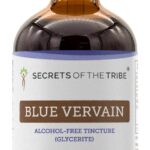 Extrato de Blue Vervain Orgânico Secrets of the Tribe - Calmante Natural em Gotas Sem Álcool