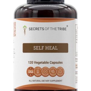 Capsulas de Prunella Vulgaris Secrets of the Tribe - Autocura Natural com 120 Cápsulas Vegetarianas