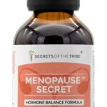 Tincura Secrets of the Tribe Menopausa - Equilíbrio Hormonal Natural com Ervas