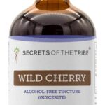 Extrato Líquido de Cereja Selvagem Sem Álcool Secrets of the Tribe - 120ml para Saúde Natural