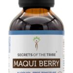 Extrato Líquido de Maqui Berry Orgânico Secrets of the Tribe - Suporte à Saúde Cardiovascular e Antioxidante