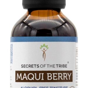 Extrato Líquido de Maqui Berry Orgânico Secrets of the Tribe - Suporte à Saúde Cardiovascular e Antioxidante