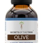 Extrato Líquido de Folhas Secas de Oliveira Sem Álcool Secrets of the Tribe - 120ml de Qualidade Premium - 6