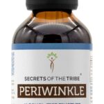 Extrato Líquido de Pervinca Sem Álcool Secrets of the Tribe - Suplemento Natural de Erva Dried Vinca Major - 6