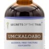 Extrato de Umckaloabo Sem Álcool Secrets of the Tribe - 118ml de Raiz Natural para Saúde Respiratória