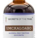 Extrato de Umckaloabo Sem Álcool Secrets of the Tribe - 118ml de Raiz Natural para Saúde Respiratória
