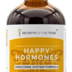 Secrets of the Tribe - Happy Hormones 120ml - Extrato Herbal Sem Álcool para Equilíbrio Hormonal
