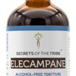 Extrato Líquido de Elecampane Sem Álcool Secrets of the Tribe - Suporte Natural à Saúde Respiratória