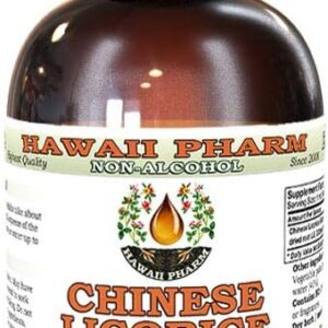 Extrato Líquido de Alcaçuz Chinês Sem Álcool Hawaii Pharm - Suplemento Natural de 60ml