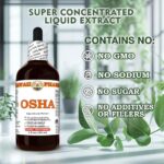 Tintura de Raiz de Osha (Ligusticum Porteri) - Extrato Líquido Natural e Vegano com Propriedades Antioxidantes - 6