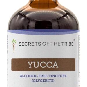 Extrato de Yucca Sem Álcool Secrets of the Tribe - 118ml de Raiz Secativa Natural e Purificada
