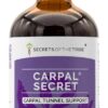 Carpal Secret Secrets of the Tribe - Suporte Natural para Síndrome do Túnel do Carpo em Gotas
