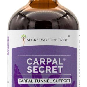 Carpal Secret Secrets of the Tribe - Suporte Natural para Síndrome do Túnel do Carpo em Gotas
