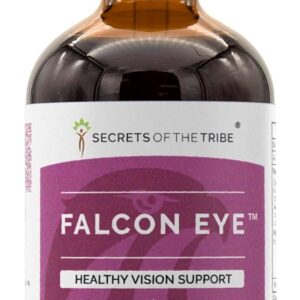 Extrato Sem Álcool Secrets of the Tribe - Suporte à Saúde dos Olhos com Mirtilo e Ginkgo 120ml