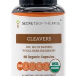 Capsulas de Cleavers Secrets of the Tribe - Suporte Diário para Saúde Urinária e Detoxificação - 7