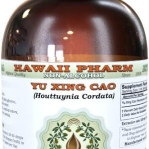 Hawaii Pharm Extrato Líquido de Yu Xing Cao Sem Álcool - 60ml de Suplemento Herbal Natural